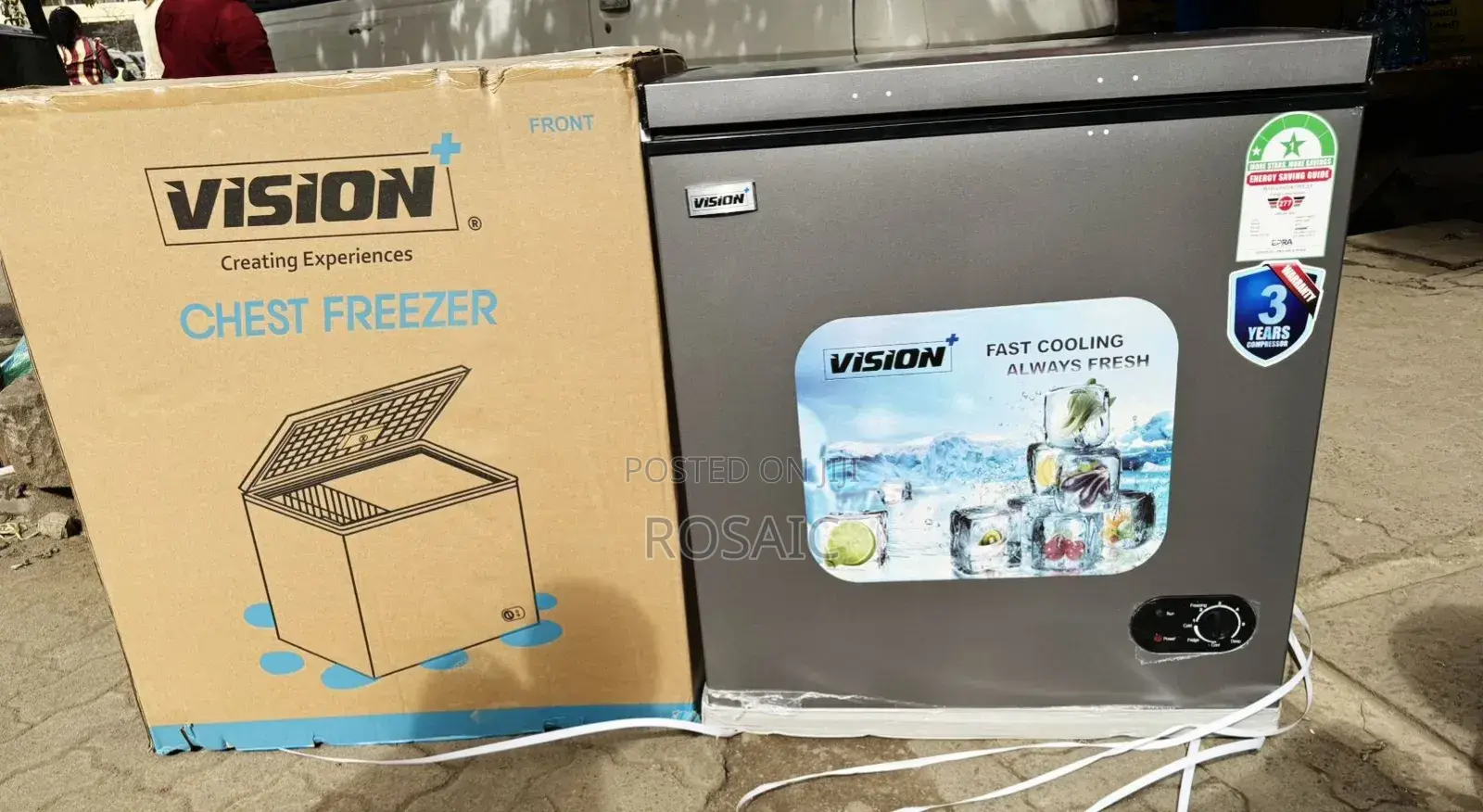 Vision Chest Freezer 150l