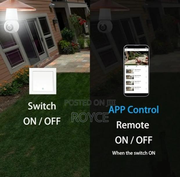 Auto-Rotating Wifi Camera Bulb - thumbnail 5