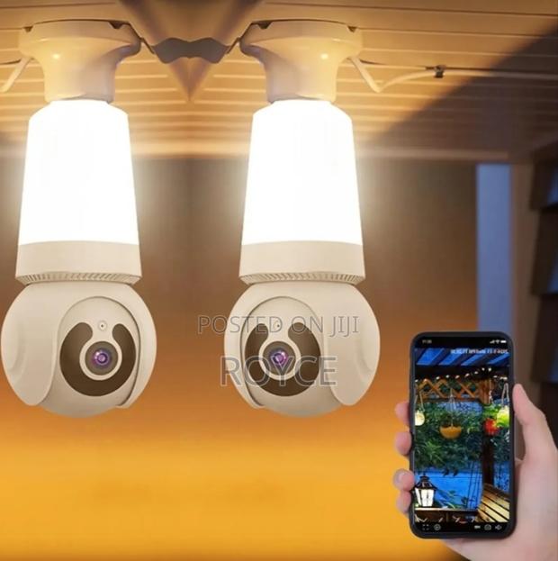 Auto-Rotating Wifi Camera Bulb - thumbnail 2