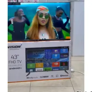 Vision 43 FHD Tv Smart Android Tv Frameless With Bluetooth