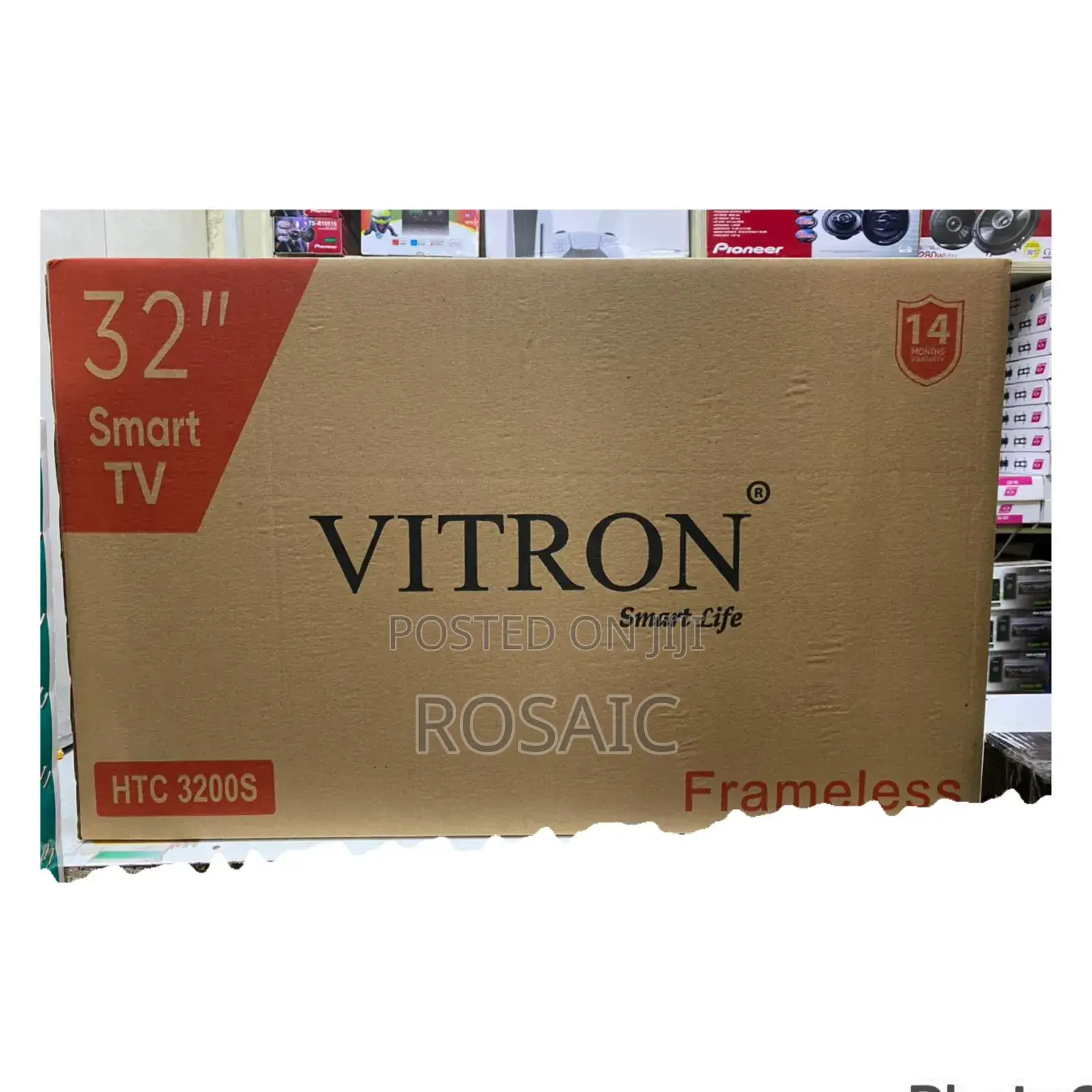 Vitron 32 Smart Android Tv Frameless With Bluetooth