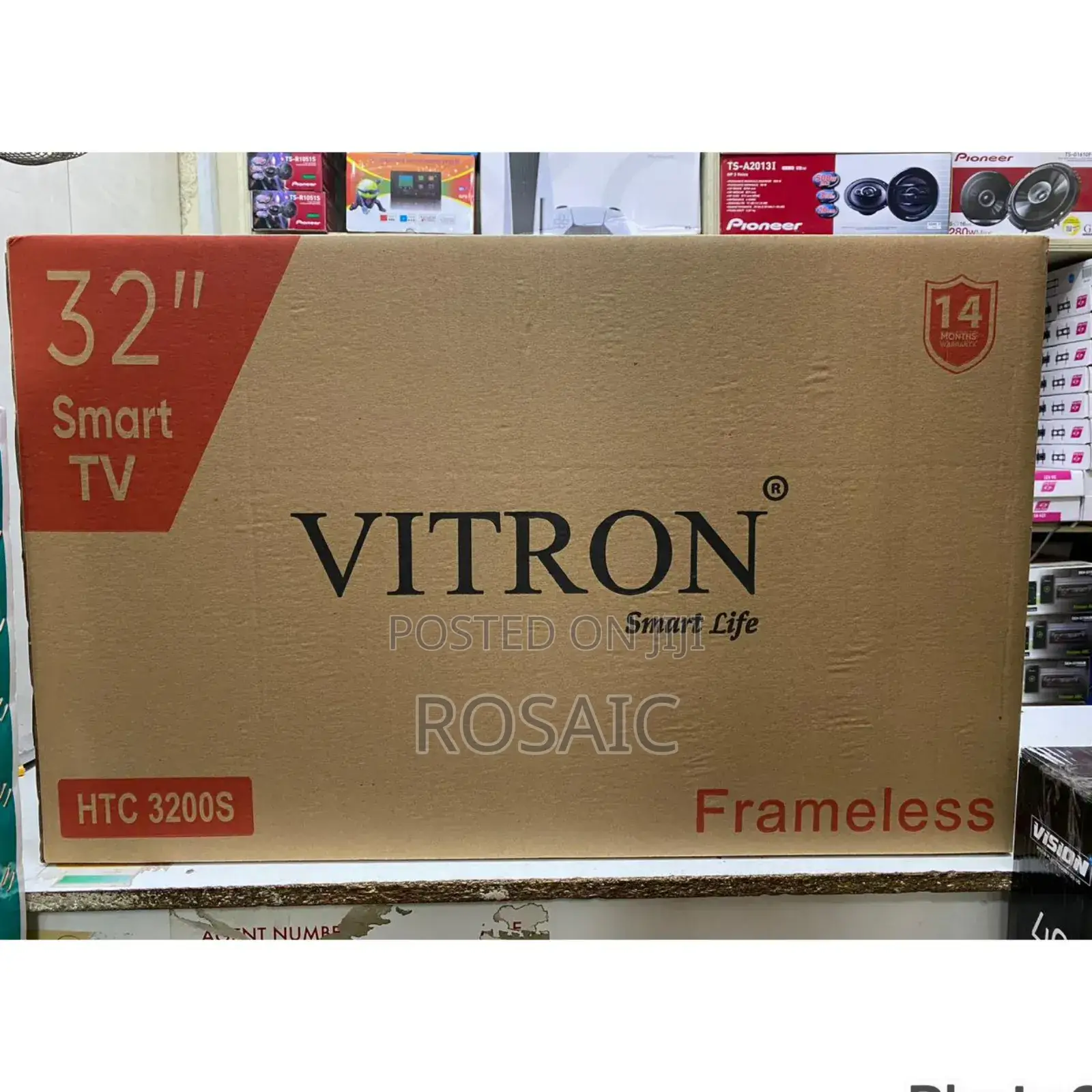 Vitron 32 Smart Android Tv Frameless With Bluetooth