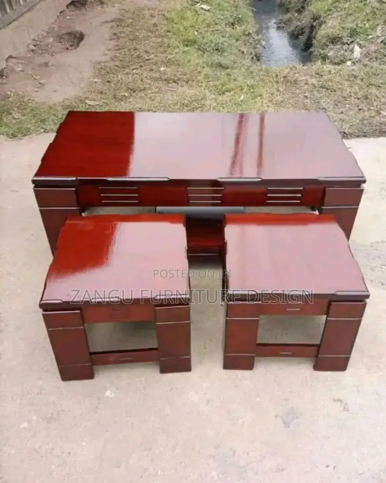 Coffee Tables and 2 Stools
