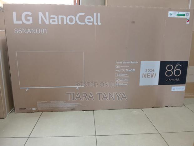 Lg 86" Smart 86nano81 Tv