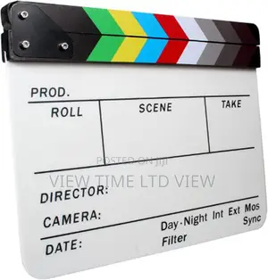 Acrylic Clapper Board
