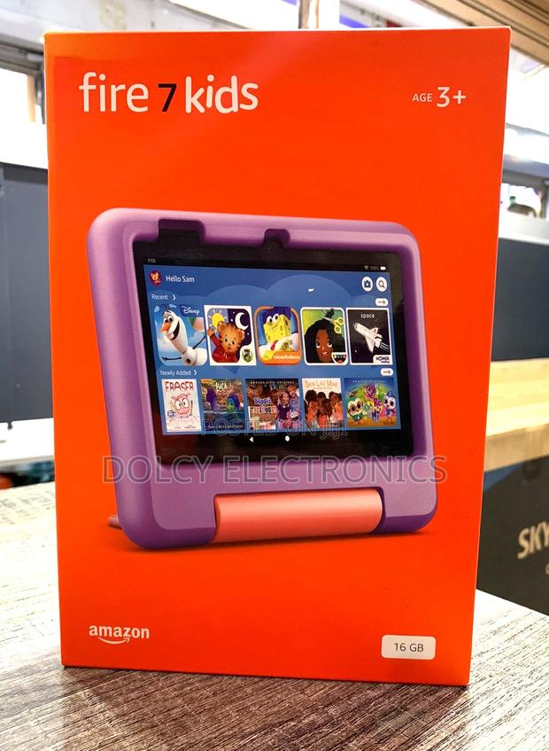 New Amazon Fire 7 Kids Edition 2022 16 GB Pink - main view