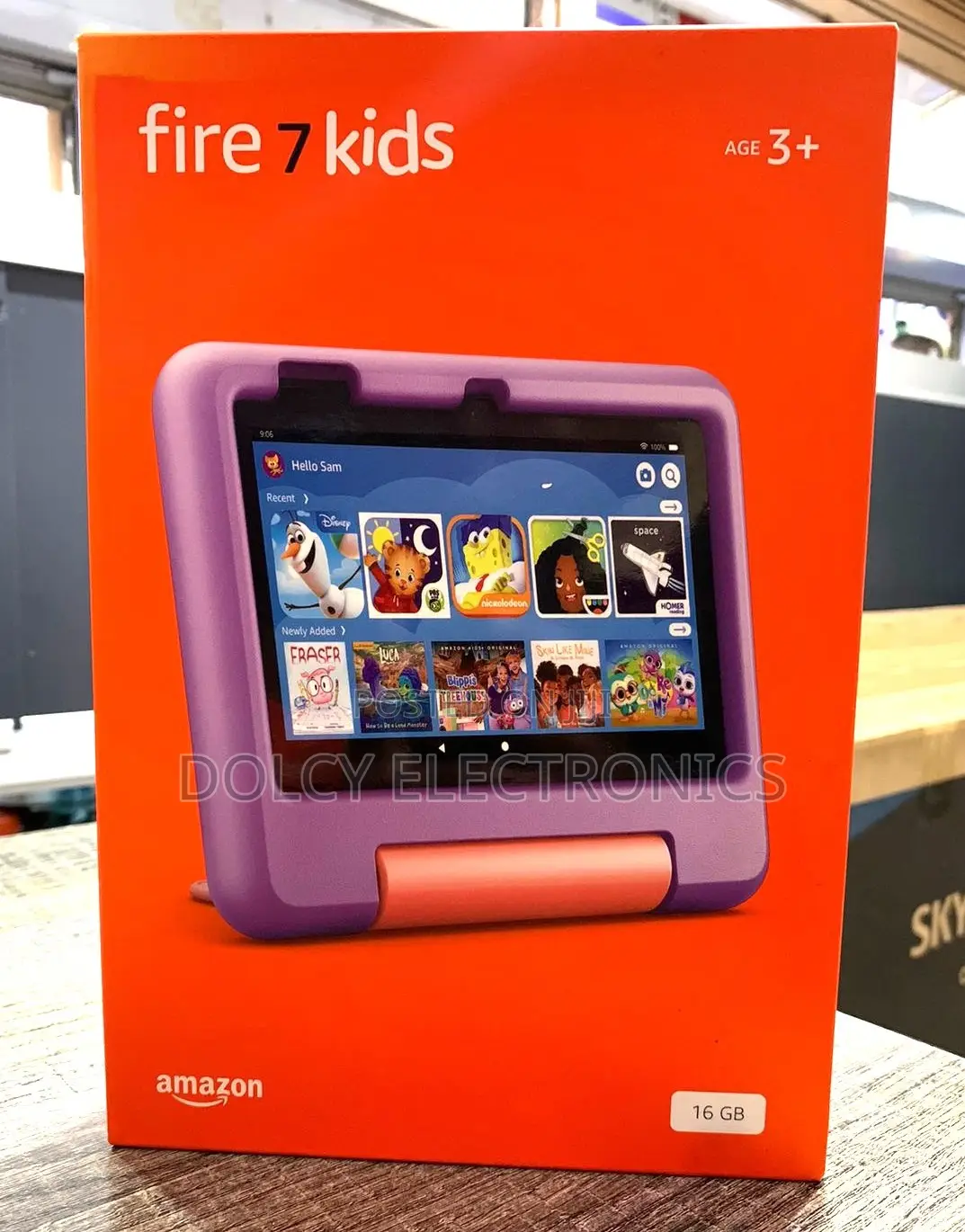 New Amazon Fire 7 Kids Edition 2022 16 GB Pink
