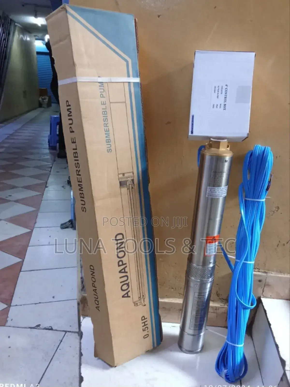 Italy Aquapond Submersible Water Pump 1.0hp.