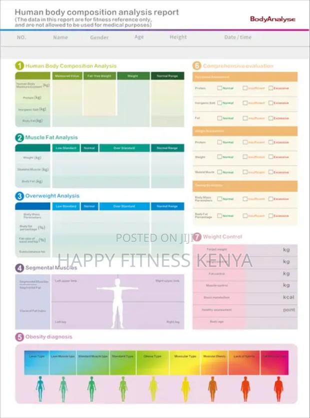 Body Analyzer Manual Body Fat Analyzer - thumbnail 8