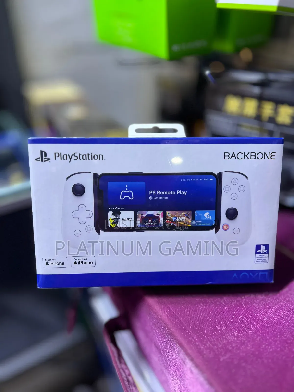 Backbone One Gaming Controller for iPhones - Playstation Edi
