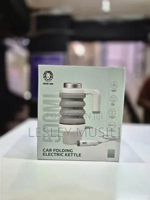 Green Lion Car Folding Electric Kettle 500 Ml