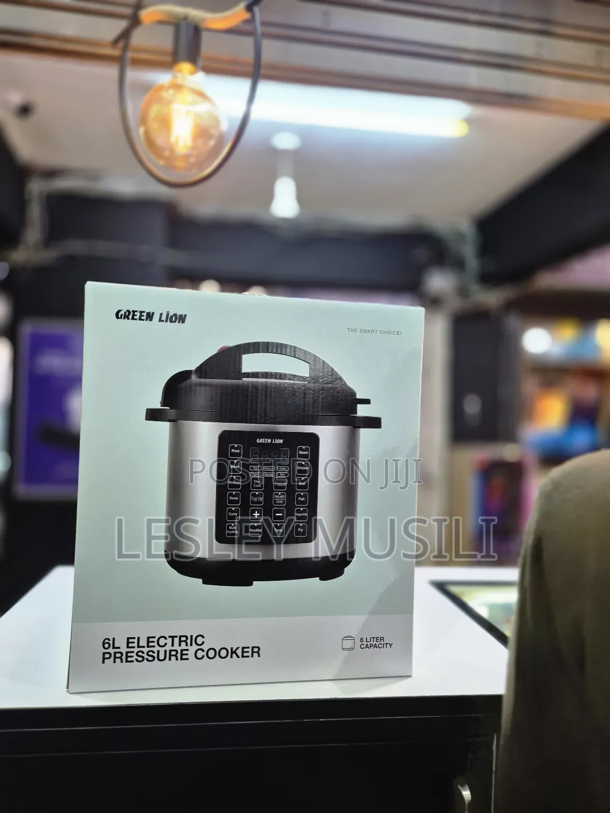 Green Lion 6L Electric Pressure Cooker