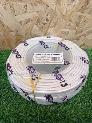 Flex Cable 0.75mm 3core White