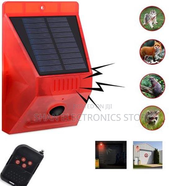 GSM Animal Alarm Sensor Solar Alarm Light Led Motion Sensor