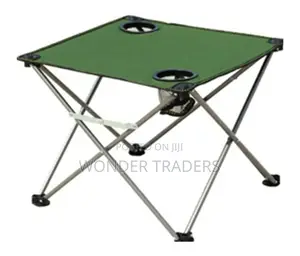 Portable Folding Picnic Table With Bag With 2 Cup Holders