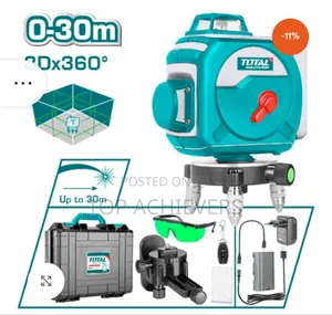 TOTAL 3D All-Lines Green-
Laser Level