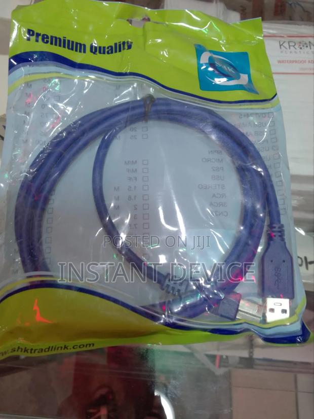Printer Superspeed USB 3.0 Cable - USB Type a to B Male - thumbnail 2
