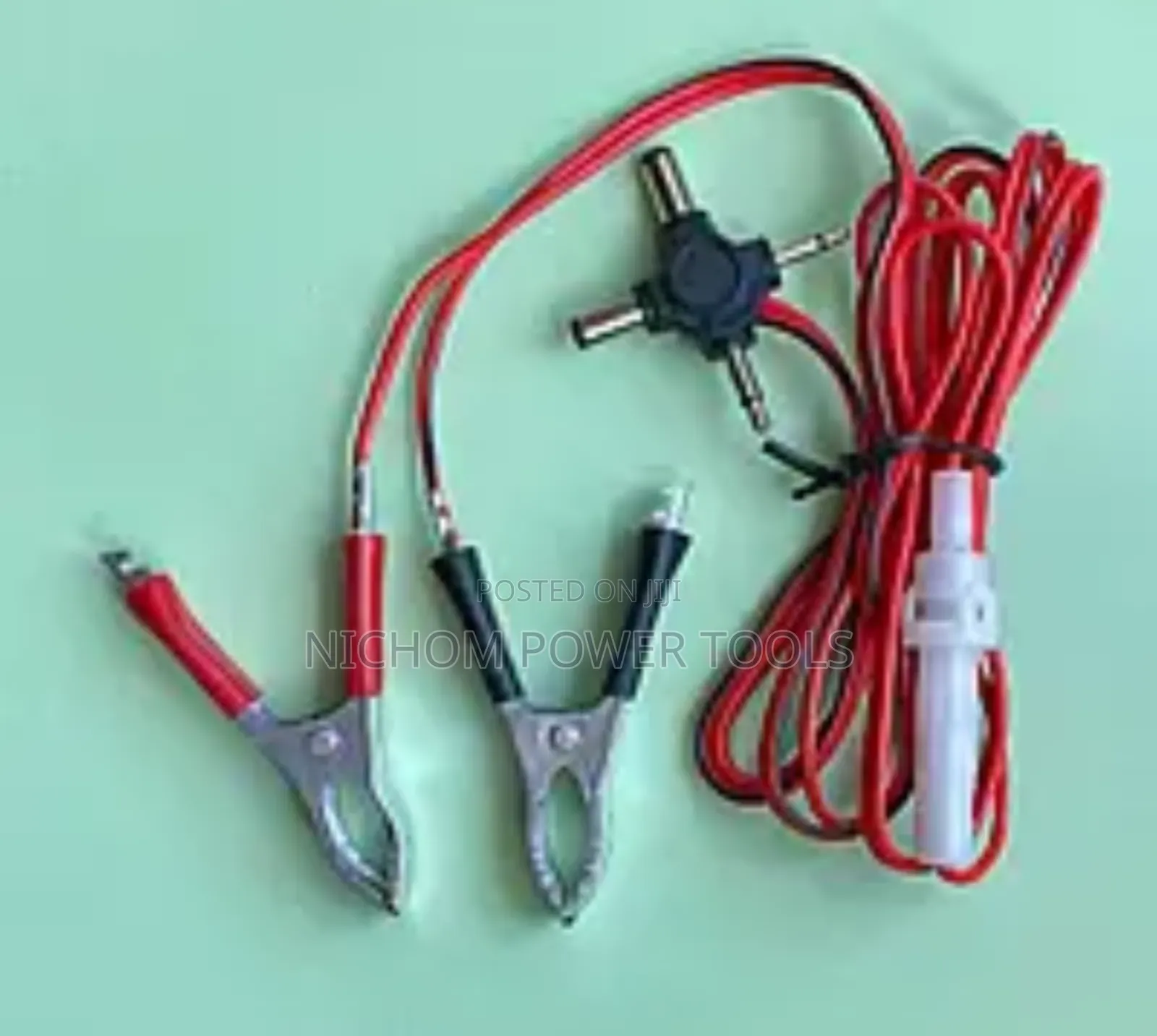 4way 12v Alligator/Battery Clip Connector
