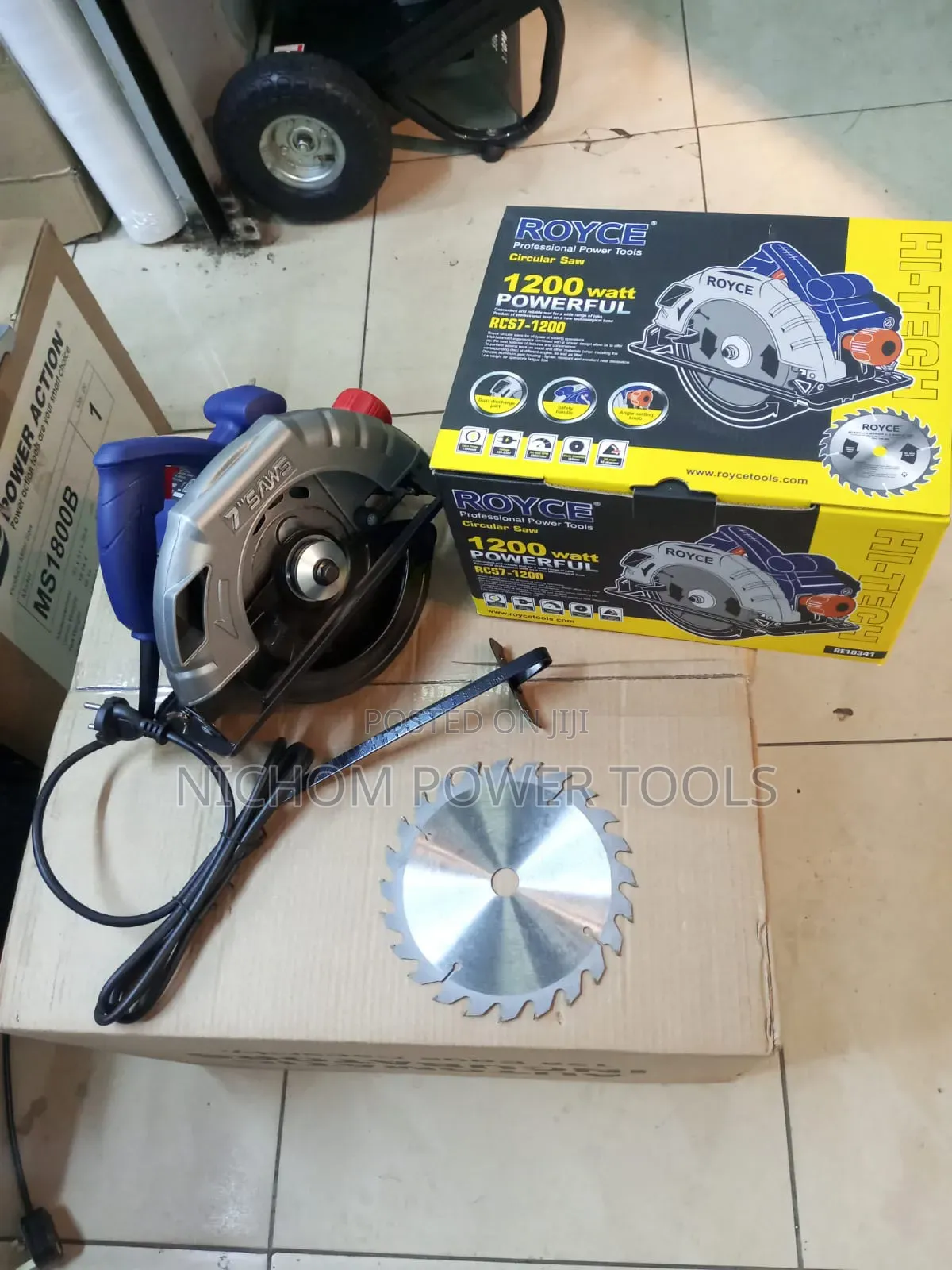Royce 1200watts 7" Circular Saw With Free Blade
