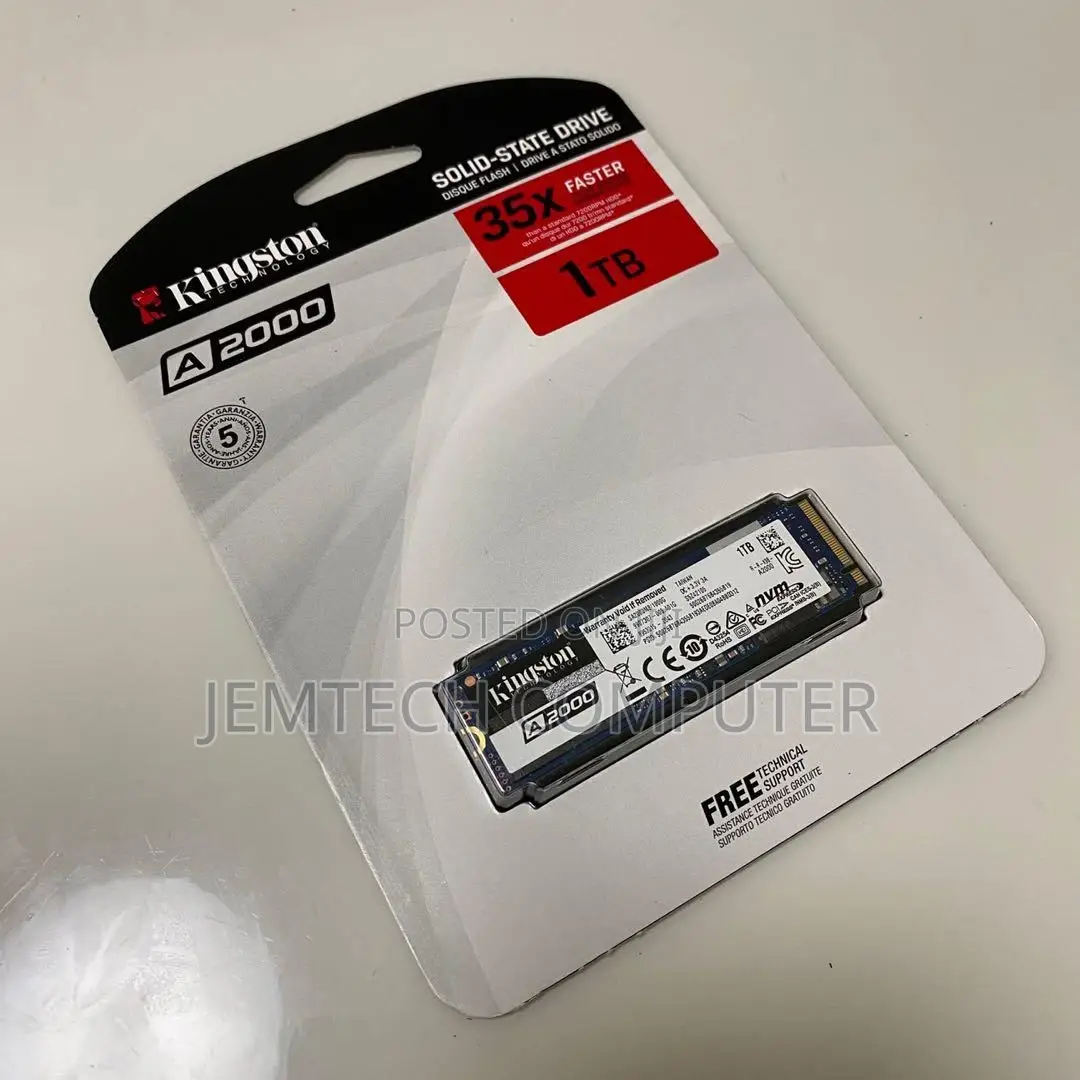 Kingston Nv1 M.2 2280 Pcie Nvme 1tb Solid State Drive 35X