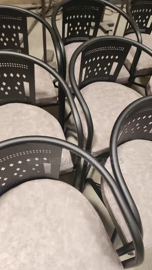 Restaurant Chairs/Hotel Chairs With Sleek Powder-Coating.