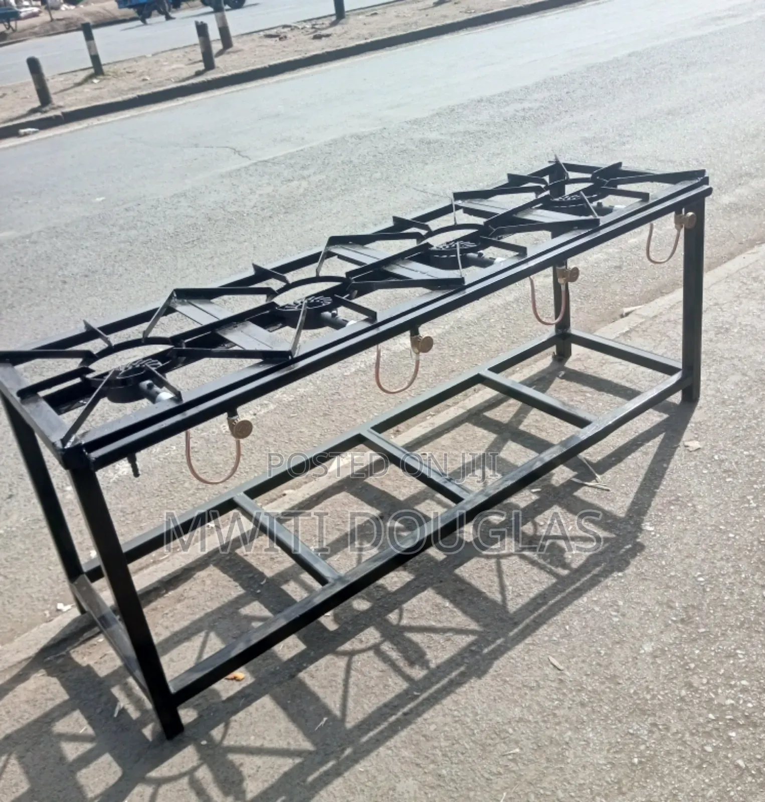 Delightful Mild Steel Four Burner