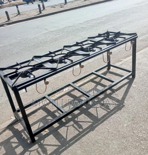 Delightful Mild Steel Four Burner