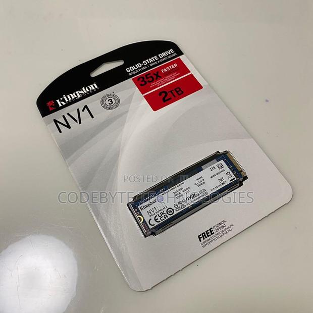 Kingston Nv1 M.2 2280 Pcie Nvme 2tb SSD 35X