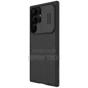 Samsung Galaxy S23 Ultra, Slidding Camera Cover, Twill Textu
