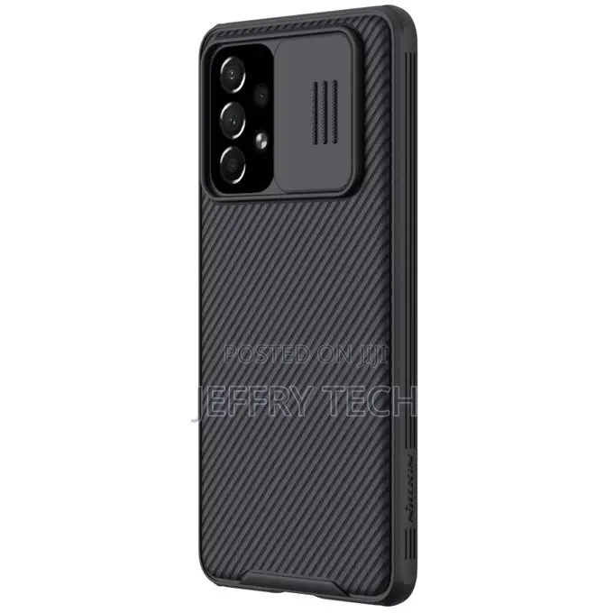 Samsung Galaxy A73 5G, Slidding Camera Cover, Twill Textured