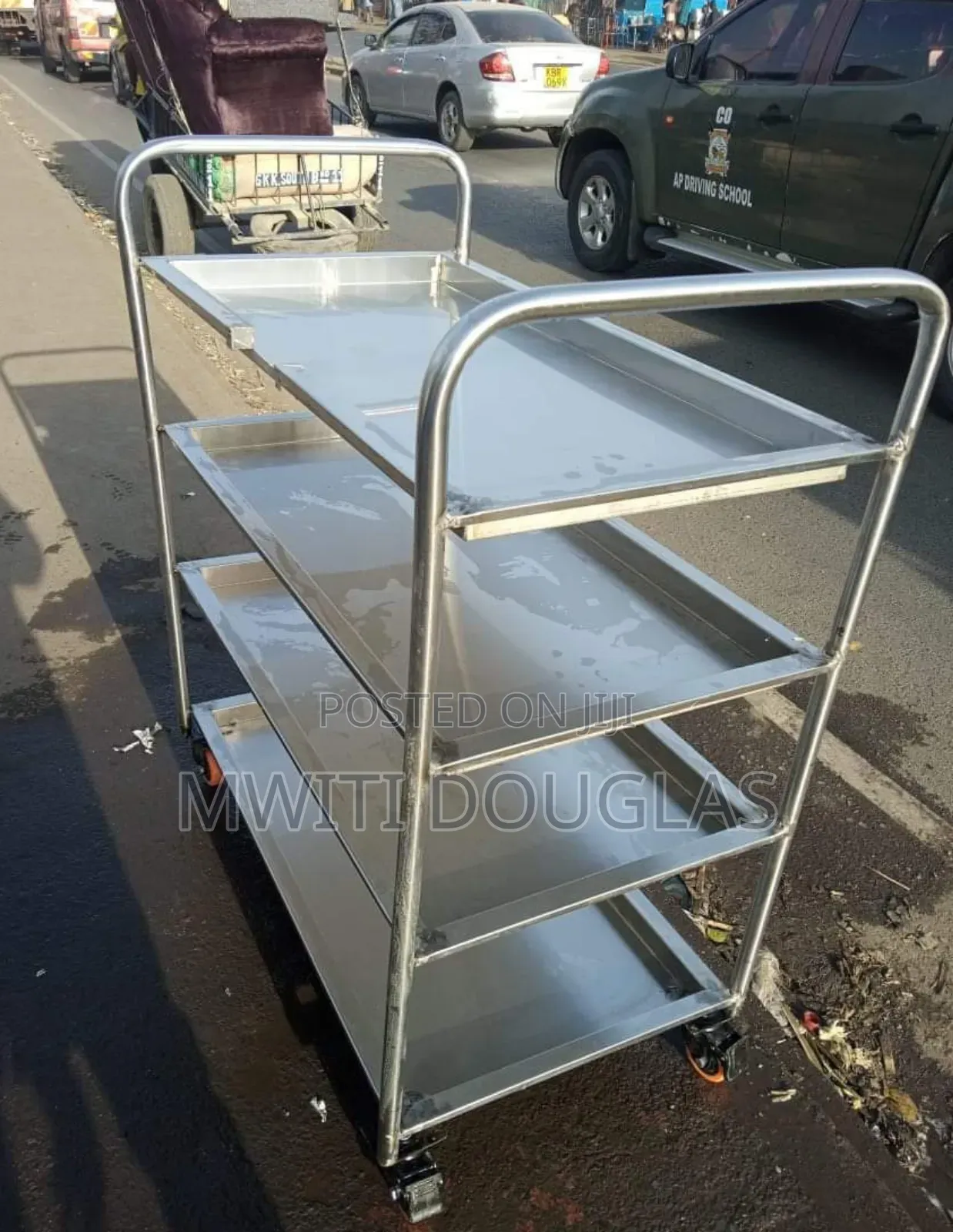 Finished Classic Food Trolley