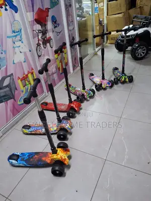 Wide Wheels Scooter