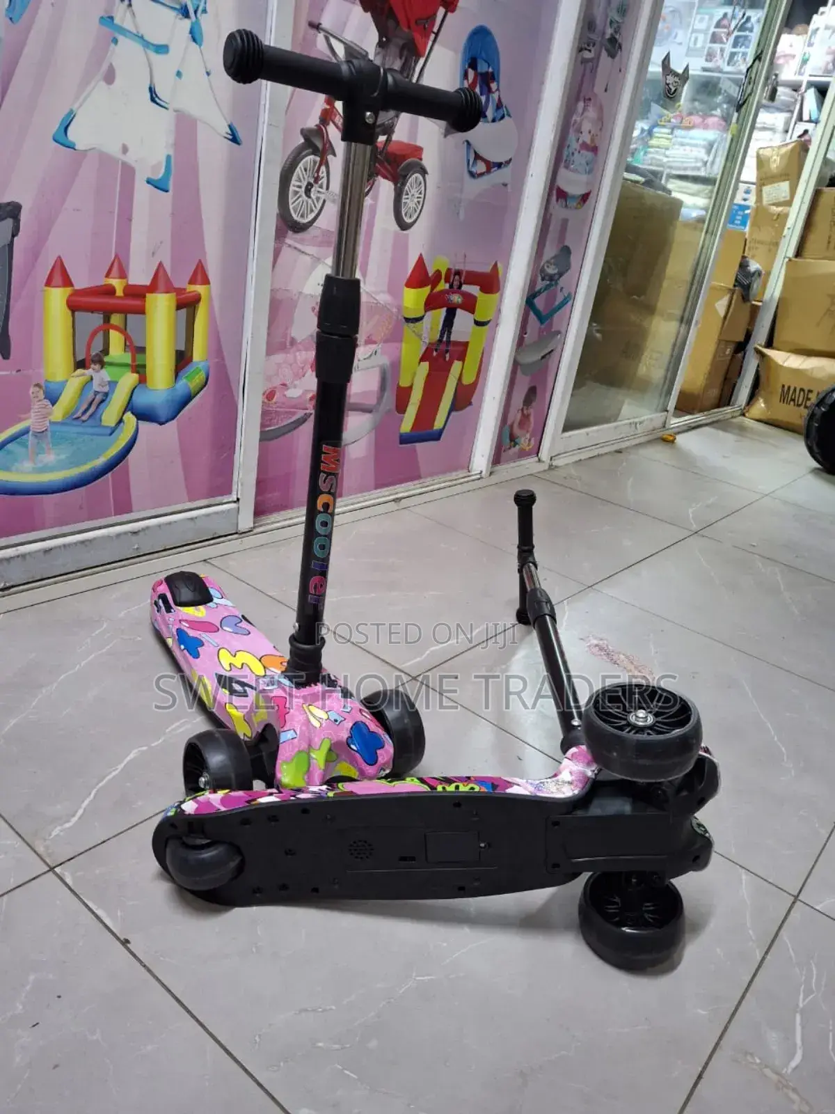 *Wide Wheels Scooter *