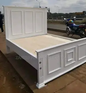 White Modern Bed 5 by 6