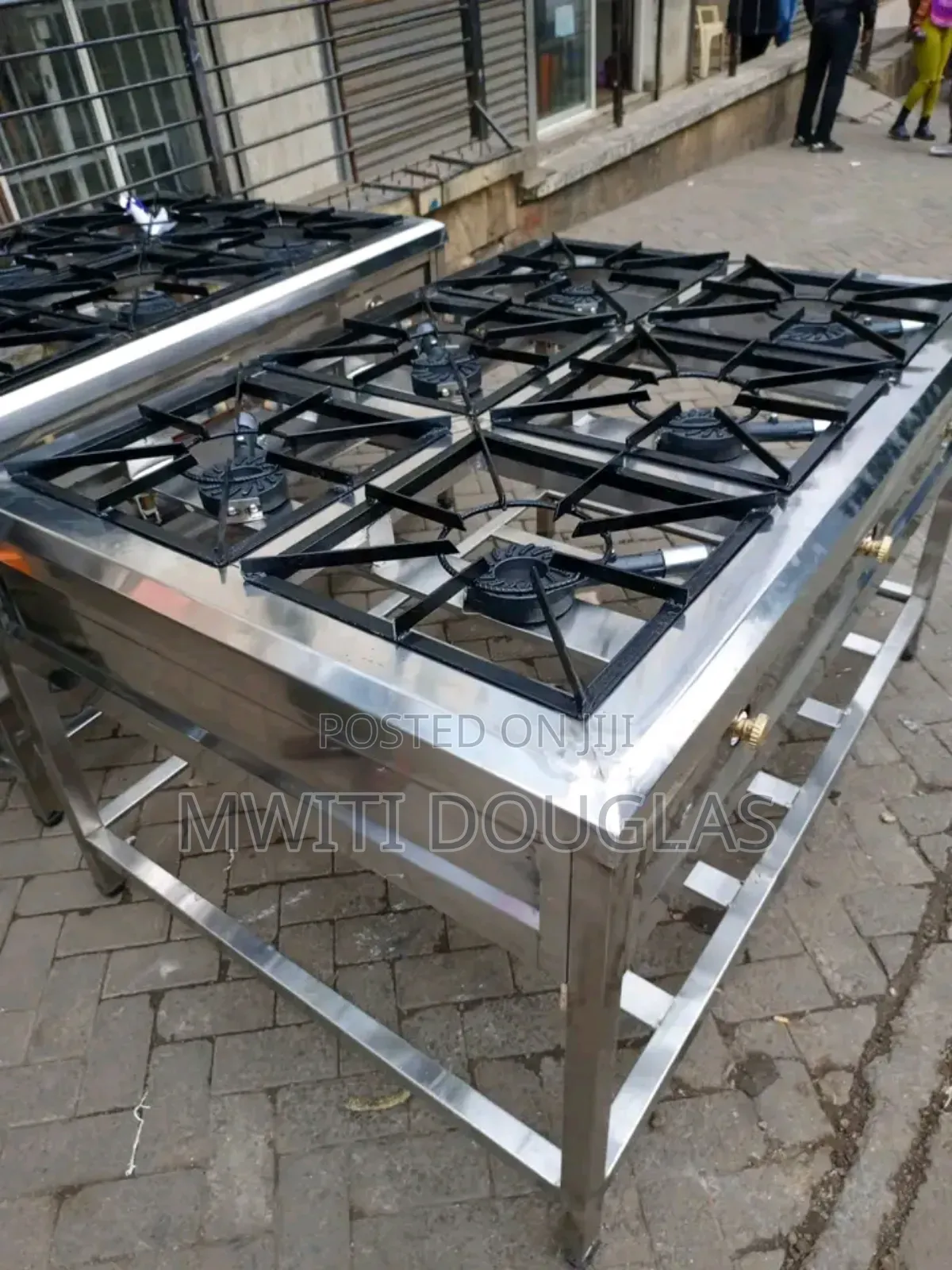 Top Ranked Six Burner, Stainless
