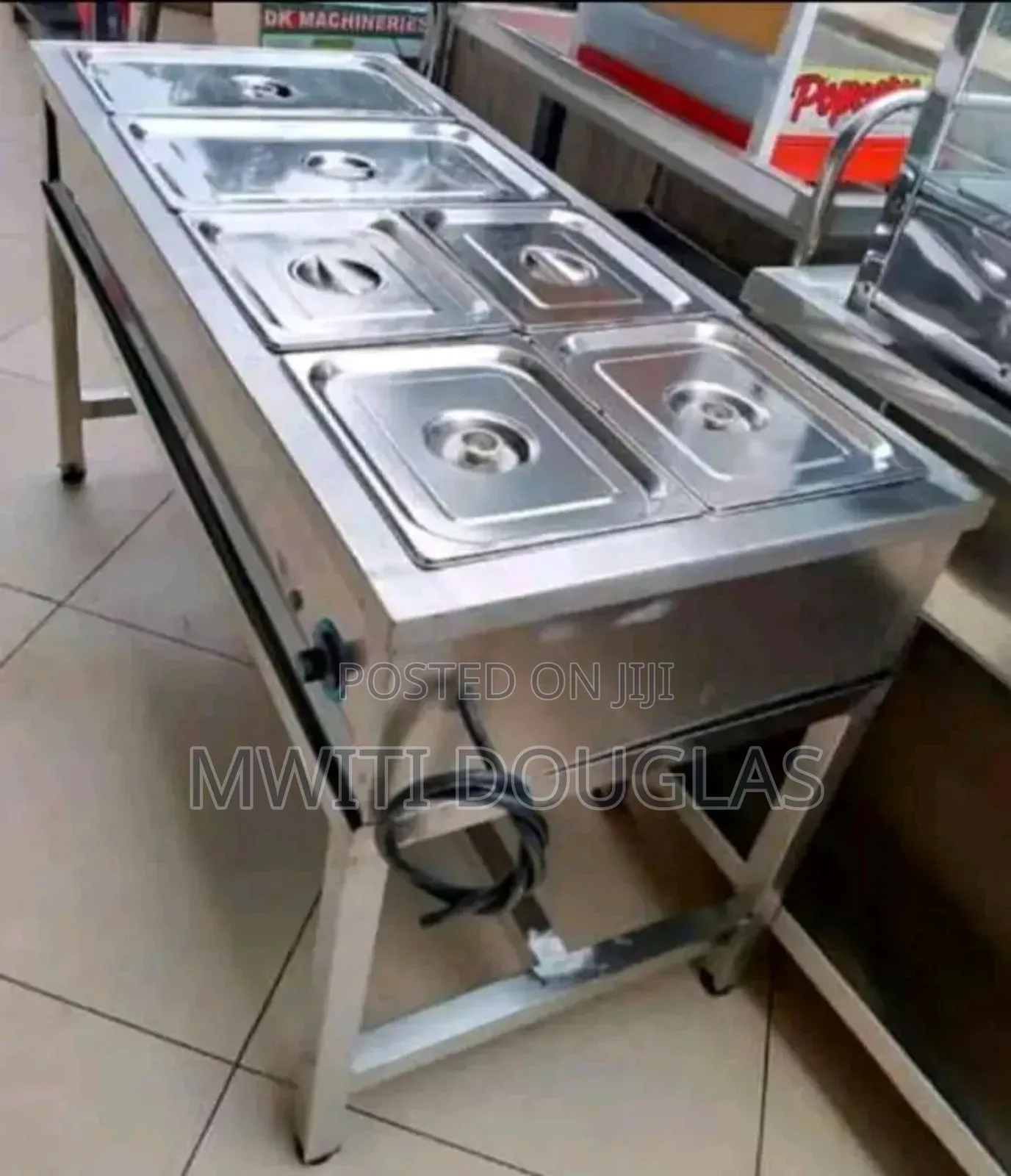 Four Complete Insert Food Warmer