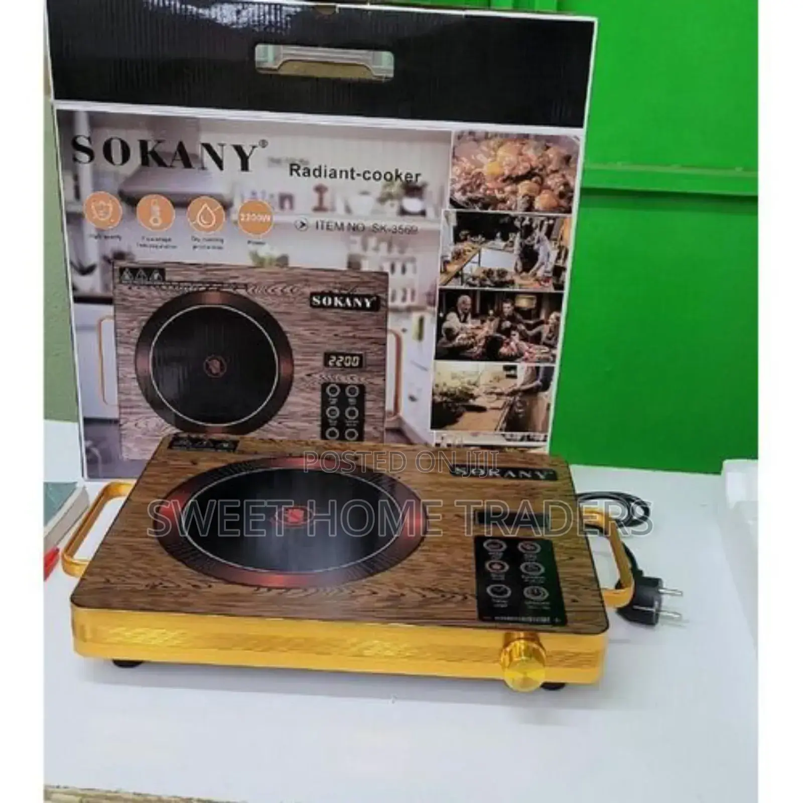 ,*Single Plate Sokany Radiant Cooker*