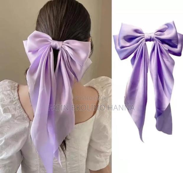 Purple / Pink Head Bow - main view