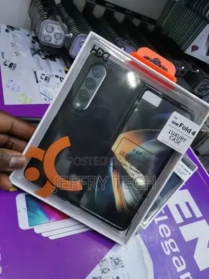 Samsung Galaxy Z Fold 4 5G Leather Case Luxury Hard Hybrid S