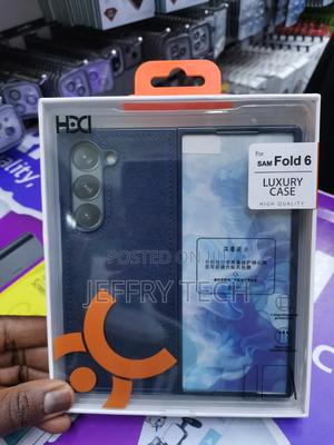 Case for Samsung Z Fold 6 Carbon Blue | - thumbnail 2