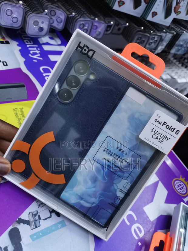 Case for Samsung Z Fold 6 Carbon Blue | - thumbnail 3