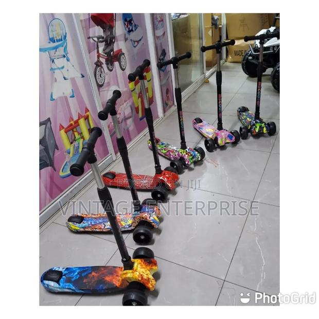 Wide Wheels Kids Scooters - main view