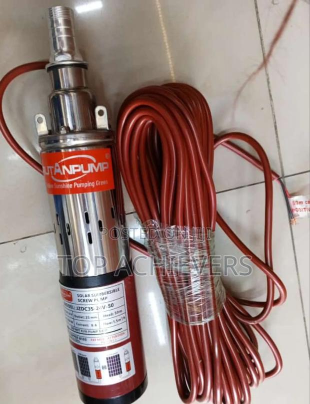 Solar Submersible Water Pump 250w, 50m(Rutan)