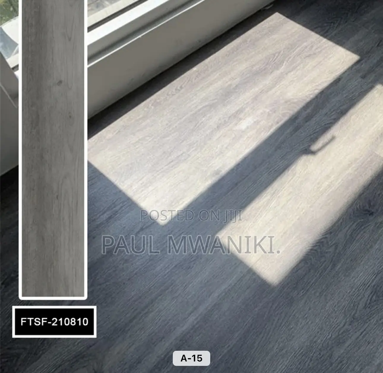 Indoor Living Room Covering Interlocking SPC Flooring