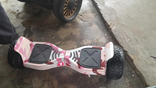 Heavy-Duty Off-Road Hoverboard With Tough Tires for All Surf
