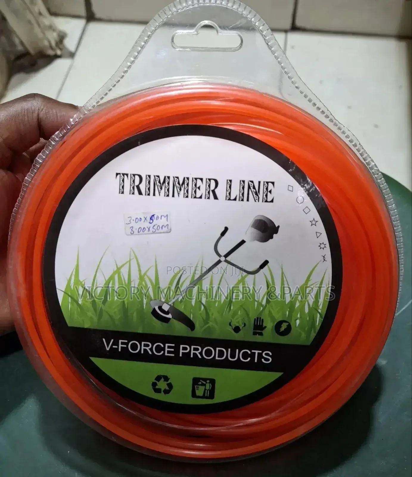 3.00mmx50m Trimmer Line Brush Cutter