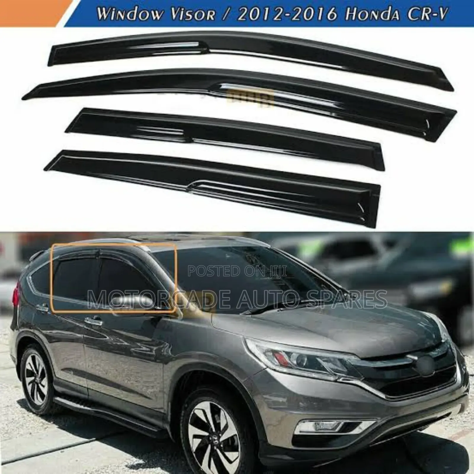 Honda CR-V 2012-2016 Windbreakers/Window Visors
