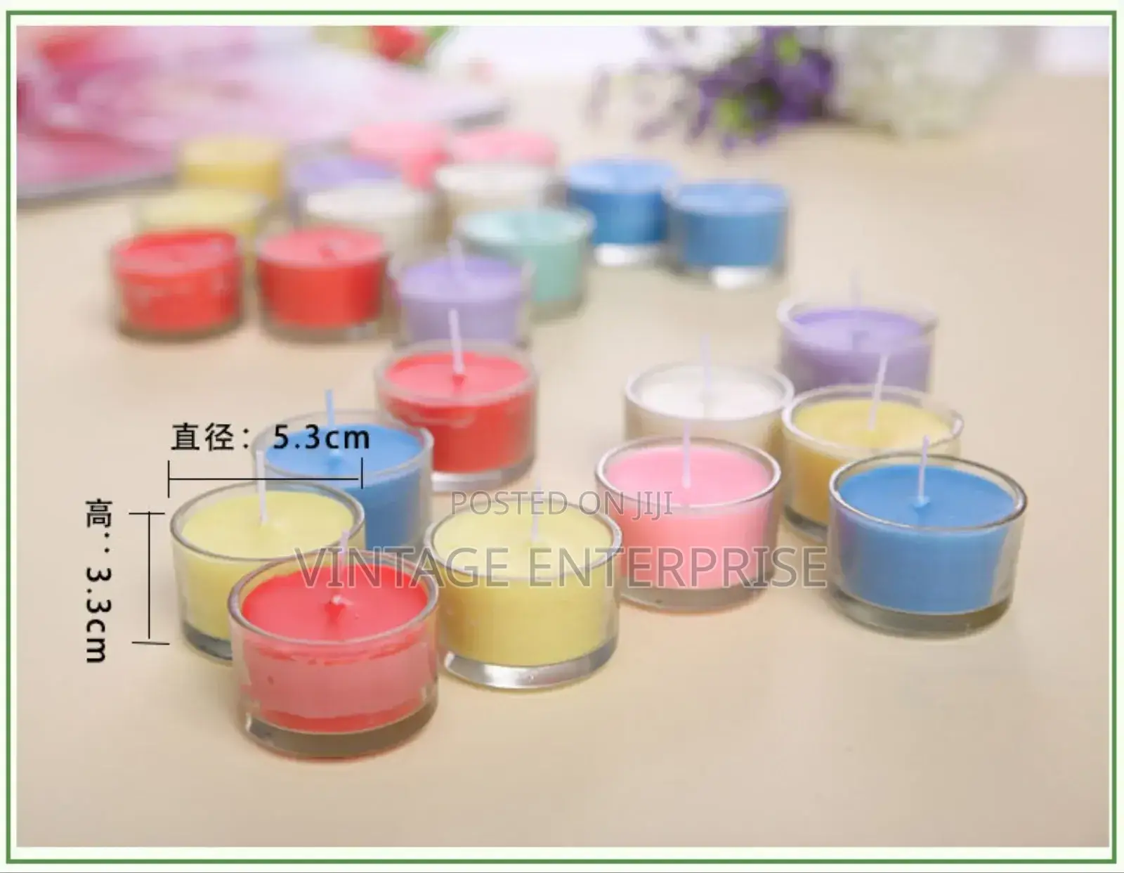 Scented Candles 6pcs Set