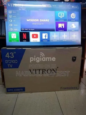 Vitron 43 Inches FHD Smart Life Android Amazing Television