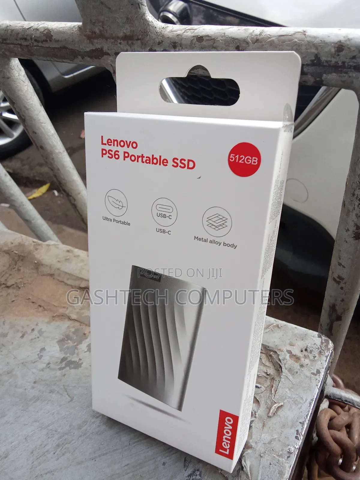 512 Gb Lenovo Ps6 Portable Ssd